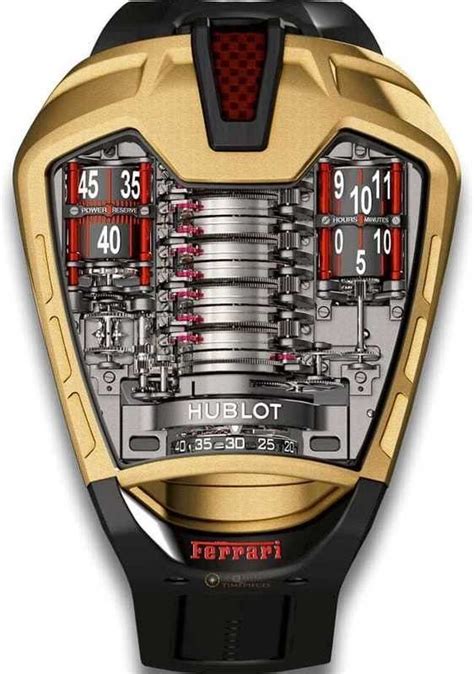 hublot mp collection mp 05 laferrari gold|hublot laferrari watch price.